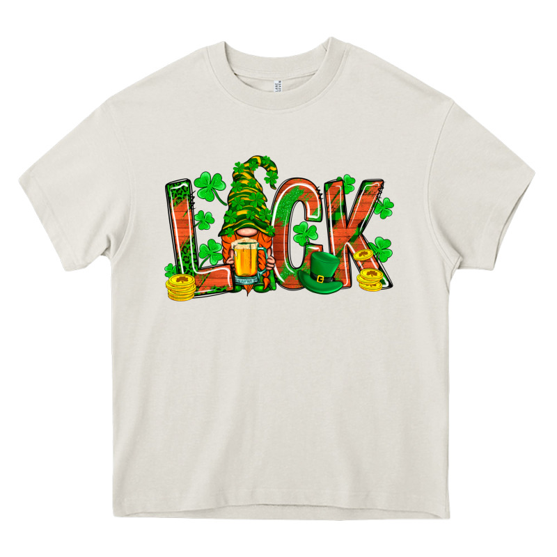 Western Luck With Gnome And Beer Heavy Core Tee by BundleAndBundleShop | Teevron