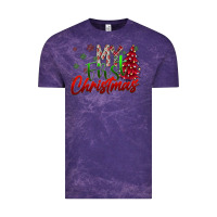 Cloud Purple my first christmas Vintage Tee - SublimationCraftShop
