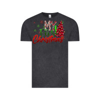 Vintage Black my first christmas Vintage Tee - SublimationCraftShop