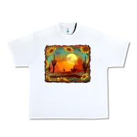 White western desert sunset background Urban Heavy Tee - RanaPortraitStore