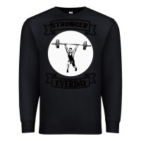 Black stronger everday Premium Sweatshirt - Bettercallsaul