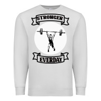 Dove Grey stronger everday Premium Sweatshirt - Bettercallsaul