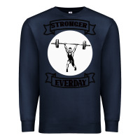 Navy stronger everday Premium Sweatshirt - Bettercallsaul