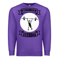 Purple stronger everday Premium Sweatshirt - Bettercallsaul