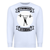 White stronger everday Premium Sweatshirt - Bettercallsaul