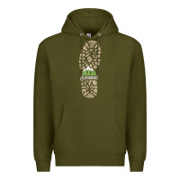 Army Green hiking durango colorado mountains hiking Premium Hoodie - baoMotion