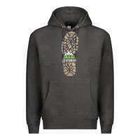 Charcoal Heather hiking durango colorado mountains hiking Premium Hoodie - baoMotion