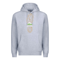Heather Grey hiking durango colorado mountains hiking Premium Hoodie - baoMotion