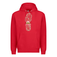 Red hiking durango colorado mountains hiking Premium Hoodie - baoMotion