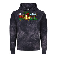 Cloud Black noel Christmas bells Vintage Hoodie - BarkalooDesign