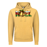 Vintage Mustard noel Christmas bells Vintage Hoodie - BarkalooDesign