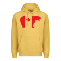 Antique Gold canada t shirt love canada bear proud canadian canada day t shirt Premium Hoodie - baoMotion