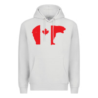 Dove Grey canada t shirt love canada bear proud canadian canada day t shirt Premium Hoodie - baoMotion