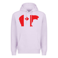 Lilac canada t shirt love canada bear proud canadian canada day t shirt Premium Hoodie - baoMotion