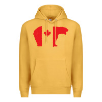 Mustard canada t shirt love canada bear proud canadian canada day t shirt Premium Hoodie - baoMotion