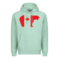 Seafoam canada t shirt love canada bear proud canadian canada day t shirt Premium Hoodie - baoMotion