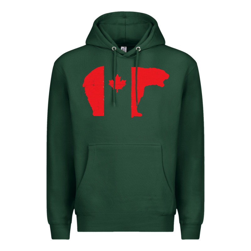 Canada T Shirt Love Canada Bear Proud Canadian Canada Day T Shirt Premium Hoodie by baoMotion | Teevron