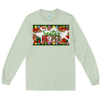 Matcha Christmas Santa's Helper Long Sleeve Tee - Artiststas