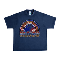 Navy american nurse Urban Heavy Tee - SublimationCraftShop