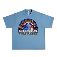 Pebble Blue american nurse Urban Heavy Tee - SublimationCraftShop