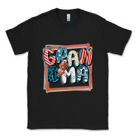 Black 4th of July grandma with lightning bolt Classic Tee - FaDigitalArtStudio