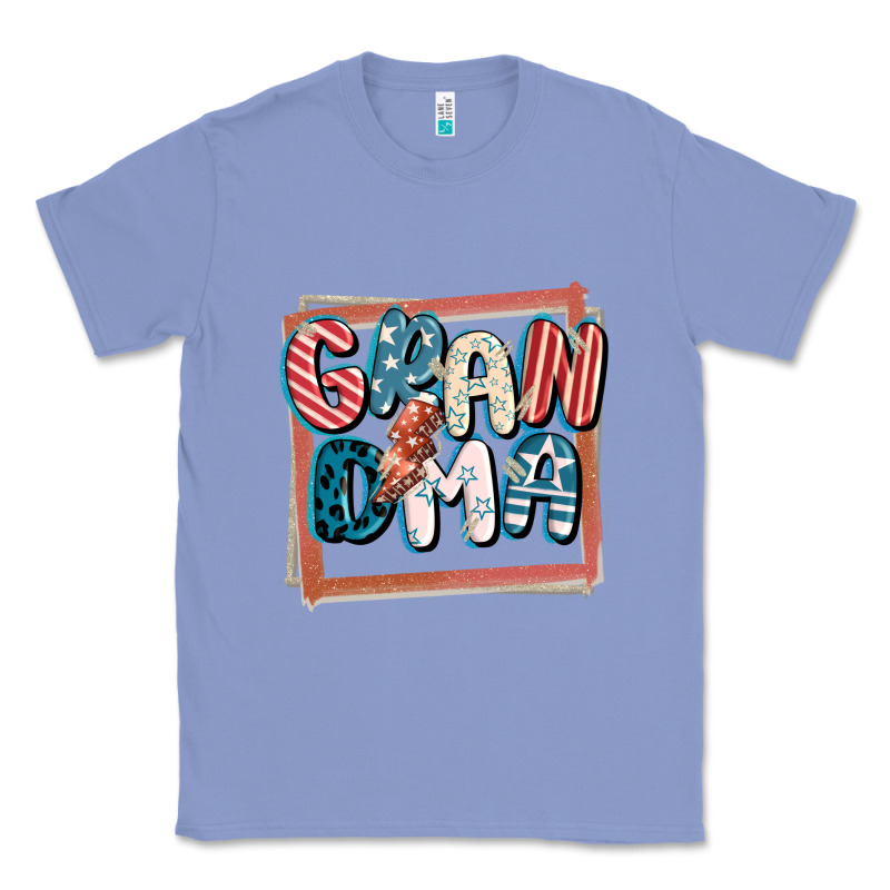 4th Of July Grandma With Lightning Bolt Classic Tee by FaDigitalArtStudio | Teevron