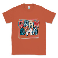 Copper 4th of July grandma with lightning bolt Classic Tee - FaDigitalArtStudio