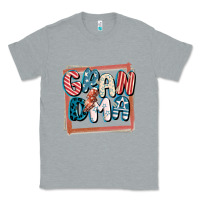 Heather Grey 4th of July grandma with lightning bolt Classic Tee - FaDigitalArtStudio