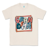 Natural 4th of July grandma with lightning bolt Classic Tee - FaDigitalArtStudio