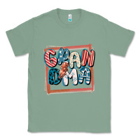 Sage 4th of July grandma with lightning bolt Classic Tee - FaDigitalArtStudio