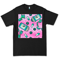 Black Western Medicine Seamless Pattern Premium Tee - BundleAndBundleShop