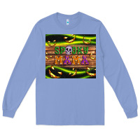 Colony Blue Spooky mama Long Sleeve Tee - Artiststas