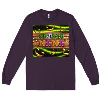 Plum Spooky mama Long Sleeve Tee - Artiststas