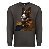 Smoke Pet Portraits, Custom Pet Portraits, Renaissance Pet Portraits, Premium Sweatshirt - RanaPortraitStore