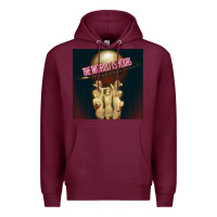 Burgundy The World Is Yours Jeremiah Da Profit Premium Hoodie - baoMotion