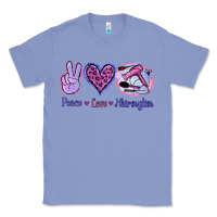Colony Blue Peace Love Hairstylist Classic Tee - Jasminsmagicworld