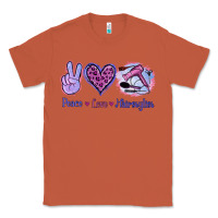 Copper Peace Love Hairstylist Classic Tee - Jasminsmagicworld