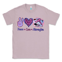 Lilac Peace Love Hairstylist Classic Tee - Jasminsmagicworld