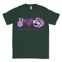 Sports Green Peace Love Hairstylist Classic Tee - Jasminsmagicworld