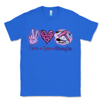 True Royal Peace Love Hairstylist Classic Tee - Jasminsmagicworld
