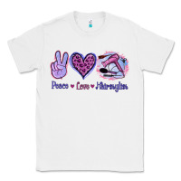 White Peace Love Hairstylist Classic Tee - Jasminsmagicworld