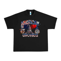 Black amerikan gnomies Urban Heavy Tee - SublimationCraftShop