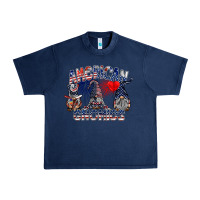 Navy amerikan gnomies Urban Heavy Tee - SublimationCraftShop