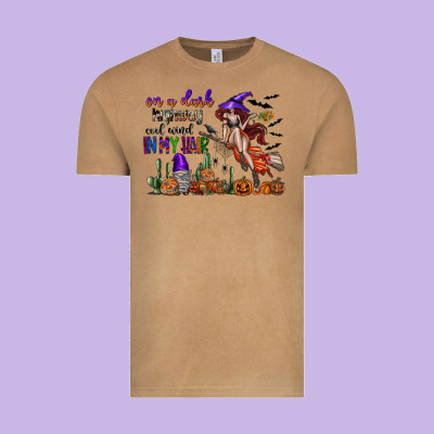 On A Dark Highway Cool Wind In My Hair Vintage Tee Designed By Sublimationcraftshop