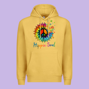 Daisy Peace Sign Hippie Soul Retro Hippie Flower Lovers T Shirt Premium Hoodie Designed By Baomotion