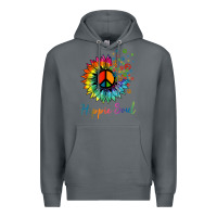 Rock daisy peace sign hippie soul retro hippie flower lovers t shirt Premium Hoodie - baoMotion