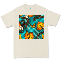 Bone autumn leaves seamless pattern Premium Tee - BundleAndBundleShop