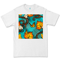 White autumn leaves seamless pattern Premium Tee - BundleAndBundleShop