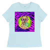 Baby Blue Halloween Cairn Terrier Dog Ladies Tee - LillyAllenDesigns