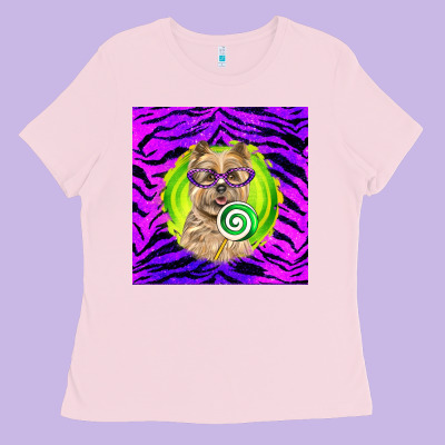 Halloween Cairn Terrier Dog Ladies Tee Designed By Lillyallendesigns